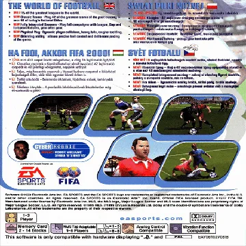 FIFA 2000 (ES) box cover back